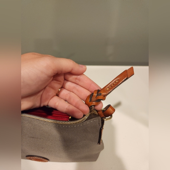 Dooney & Bourke Elephant Gray Nylon Crossbody - Picture 6 of 16